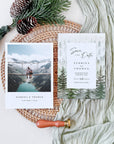 GAIA Forest Save the Date Editable Template