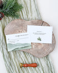 GAIA Forest Wedding Invitation Template Set