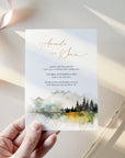 ARNA Winter Wedding Invitation Template