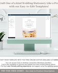 ARNA Spring Wedding Invitation Template