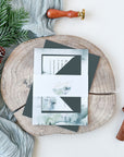 ARNA Winter Wedding Invitation Template Set