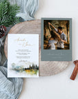 ARNA Woodland Wedding Invitation Set Template