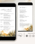 ARNA Day of Wedding Timeline Template