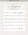 YLENIA Wedding Welcome Letter & Itinerary Template for Guest