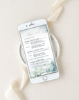 ARNA Electronic Wedding Weekend Itinerary Template