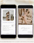 Passport Save The Date Video Template - Purple