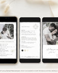 Passport Wedding Invitation Video Template - Silver