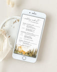 ARNA Day of Wedding Timeline Template