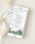 ARNA Electronic Wedding Day Timeline