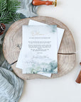 ARNA Mountain Wedding Welcome Bag Itinerary Template