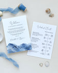 YLENIA Wedding Welcome Letter & Itinerary Template for Guest