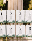 ARNA Mountain Wedding Seating Cards Template