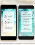 Beach Wedding Invitation Video Template