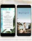 Tropical Wedding Invitation Video Template