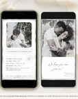Passport Save The Date Video Template - Silver