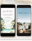 Destination Wedding Video Save the Date Template