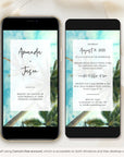 Tropical Wedding Invitation Video Template