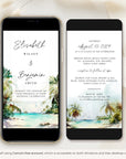Tropical Marriage Invitation Video Template