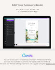 Tropical Marriage Invitation Video Template