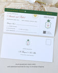 Mexico Passport Wedding Invitation Printable Template