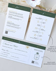 Irish Passport Wedding Invitation Template