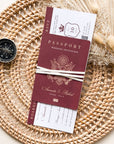 American Passport Wedding Invitation Template