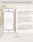 Rosegold Passport Style Wedding Thank You Card Video Template