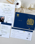 Uk Passport Wedding Invitation Template Printable