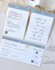 Italy Passport Wedding Invitation Template