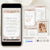 Boarding Pass Wedding Invitation Video Template - Rose Gold