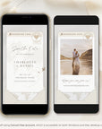 Boarding Pass Save the Date Video Template - Rose Gold