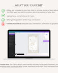 Boarding Pass Save the Date Video Template - Taupe