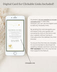 Sage Green Passport Style Wedding Thank You Card Video Template