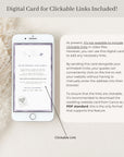 Purple Passport Style Wedding Thank You Card Video Template