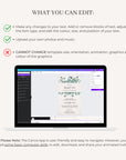 LUISA Marriage Invitation Video Template with Eucalyptus