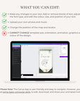 Boarding Pass Save the Date Video Template - Sage Green