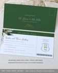 Palma | Tropical Passport Wedding Invitation Template