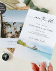 Mira | Tropical Save The Date Template