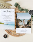 Mira | Tropical Save The Date Template