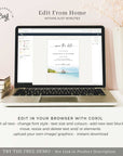 Mira | Tropical Save The Date Template