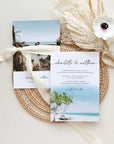 Mira | Tropical Wedding Invitation Template
