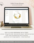 Marisol | Sunflowers Save the Date Template