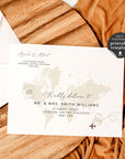 Sofia | Destination Wedding Envelope Addressing Template