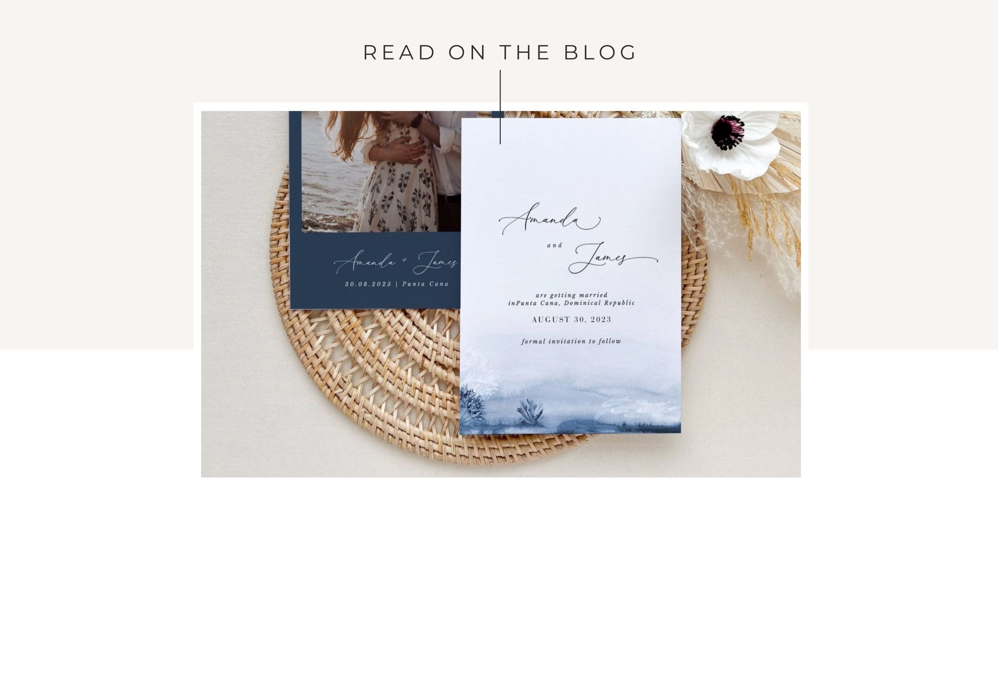 10 Beach Wedding Save the Date Designs You’ll Love