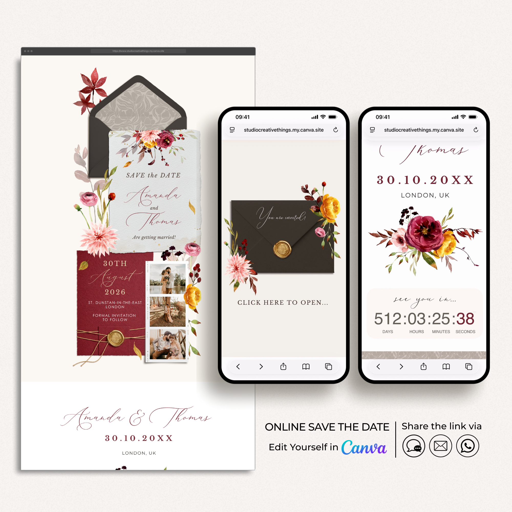 AMBRA Autumn Online Digital Save the Date