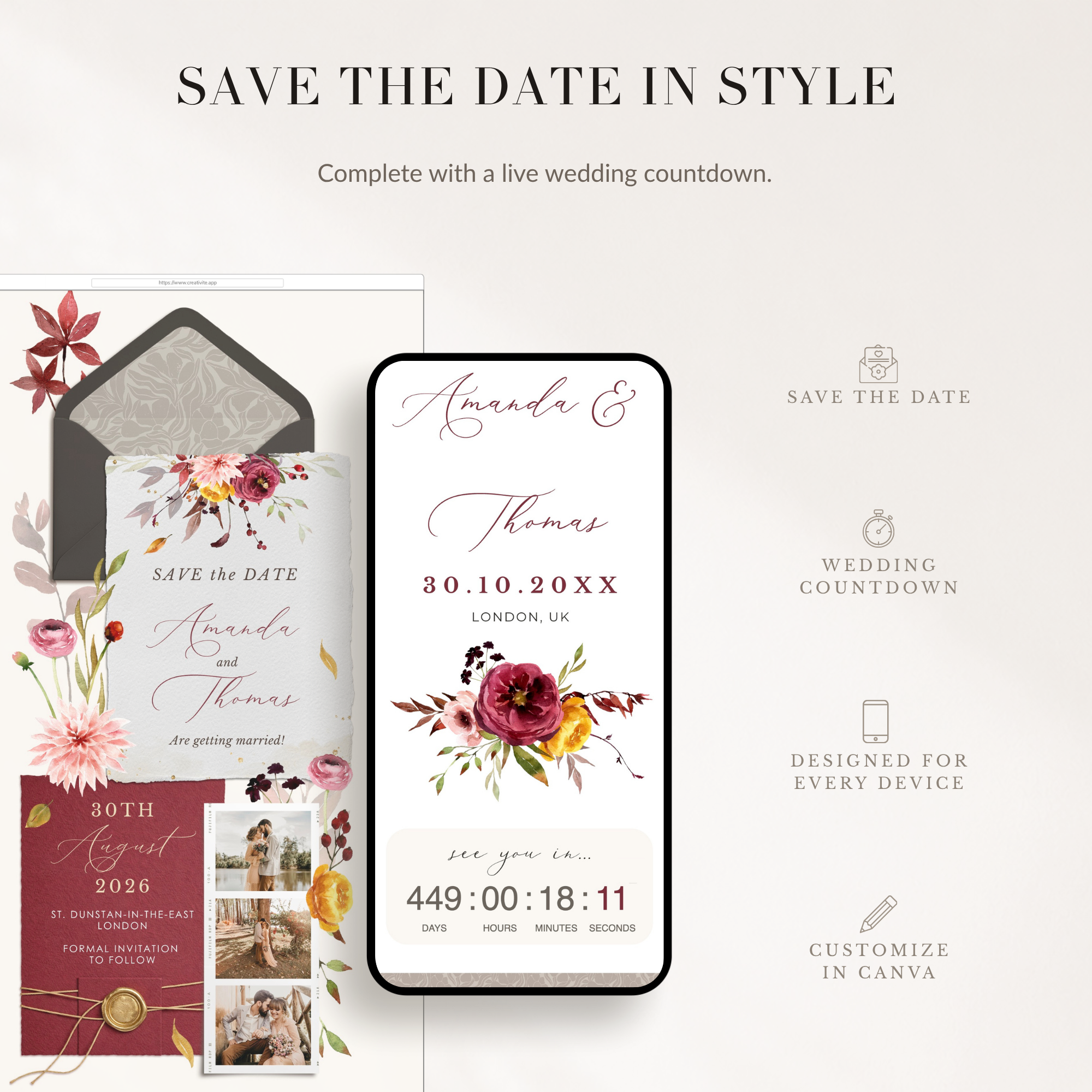 AMBRA Autumn Online Digital Save the Date