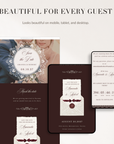 Old Money Online Digital Save the Date
