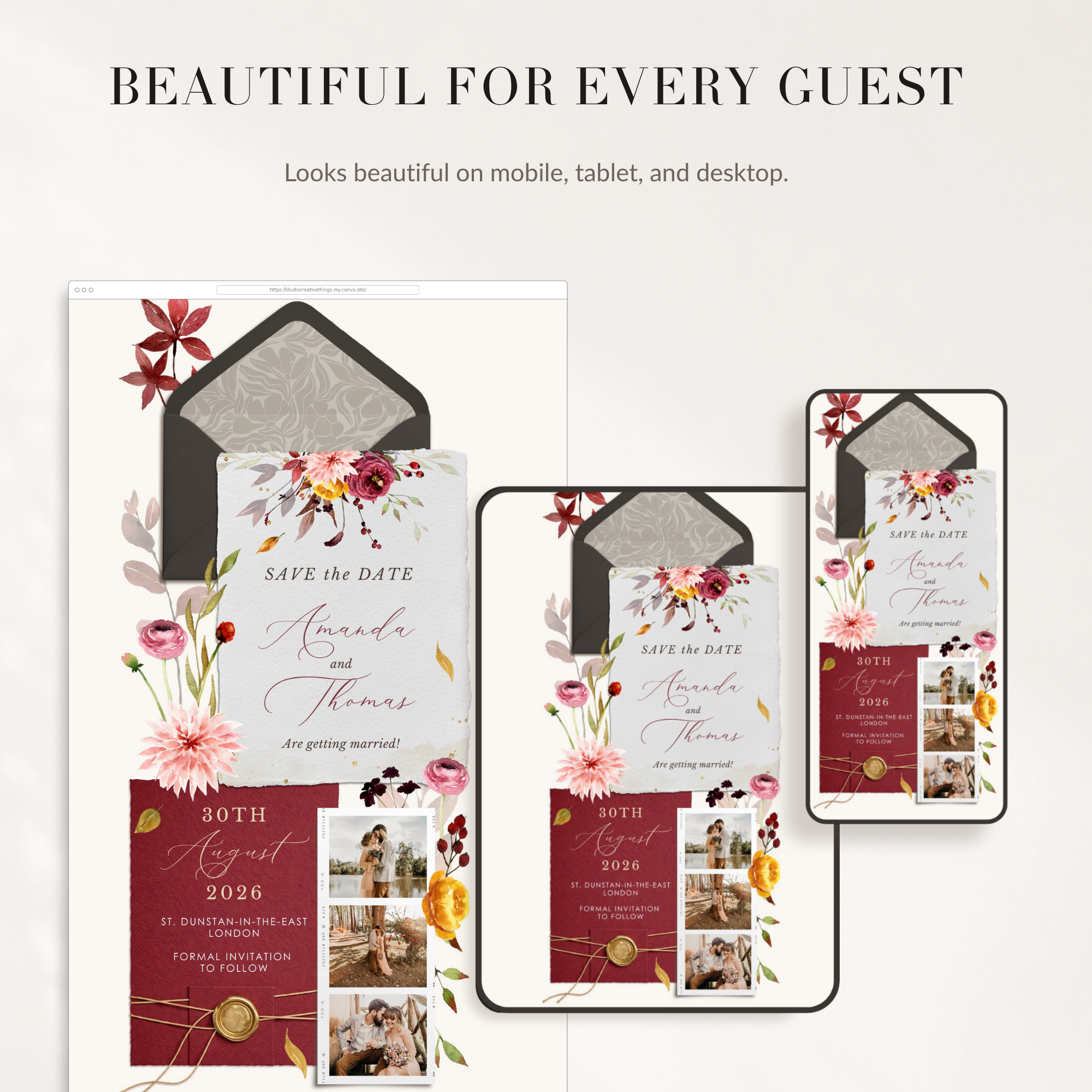 AMBRA Autumn Online Digital Save the Date