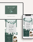 LUISA Eucalyptus Online Digital Save the Date