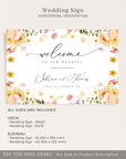 JUNE Wedding Welcome Sign Template